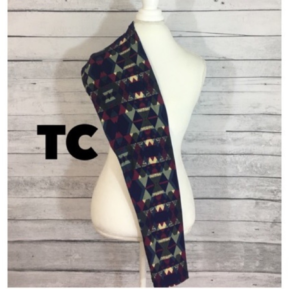 LuLaRoe geometric print leggings TC